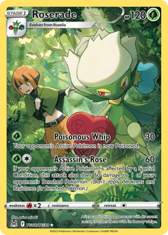 Roserade – Trainer Gallery Rare Holo