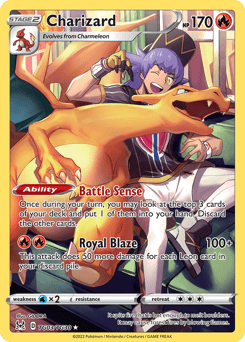 Charizard – Trainer Gallery Rare Holo