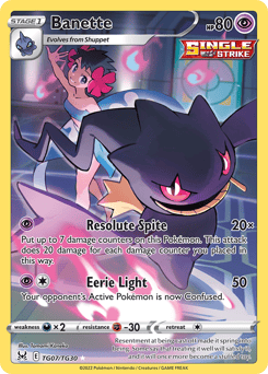 Banette – Trainer Gallery Rare Holo