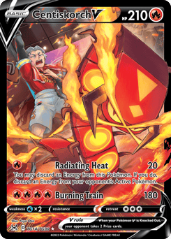 Centiskorch V – Rare Holo V