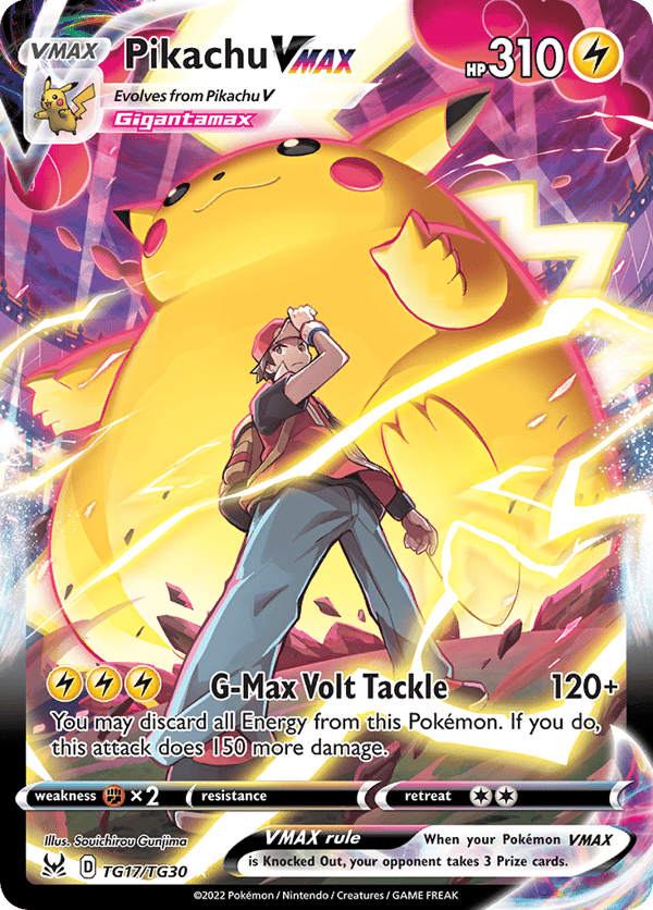 Pikachu VMAX – Rare Holo VMAX – Lost Origin Trainer Gallery