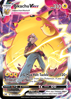 Pikachu VMAX – Rare Holo VMAX