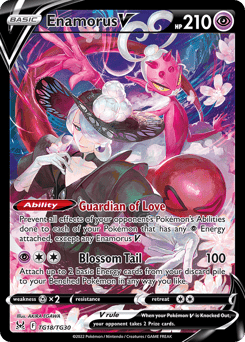 Enamorus V – Rare Holo V