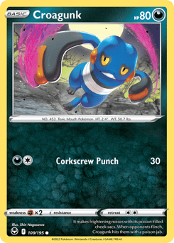 Croagunk – Common – Silver Tempest