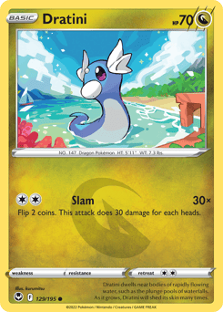 Dratini – Common – Silver Tempest