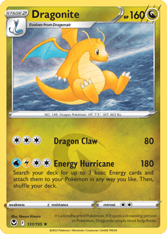 Dragonite – Rare Holo – Silver Tempest
