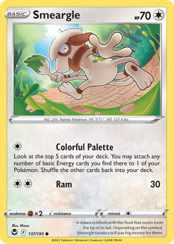 Smeargle – Common – Silver Tempest