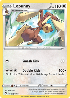 Lopunny – Uncommon – Silver Tempest