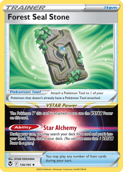 Forest Seal Stone – Rare Holo