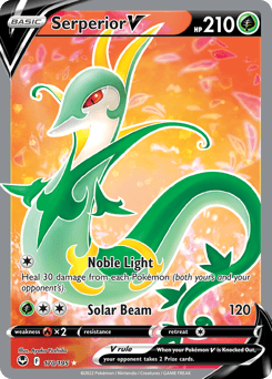 Serperior V – Rare Ultra – Silver Tempest
