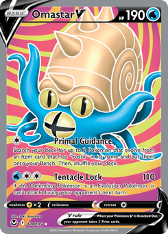 Omastar V – Rare Ultra – Silver Tempest
