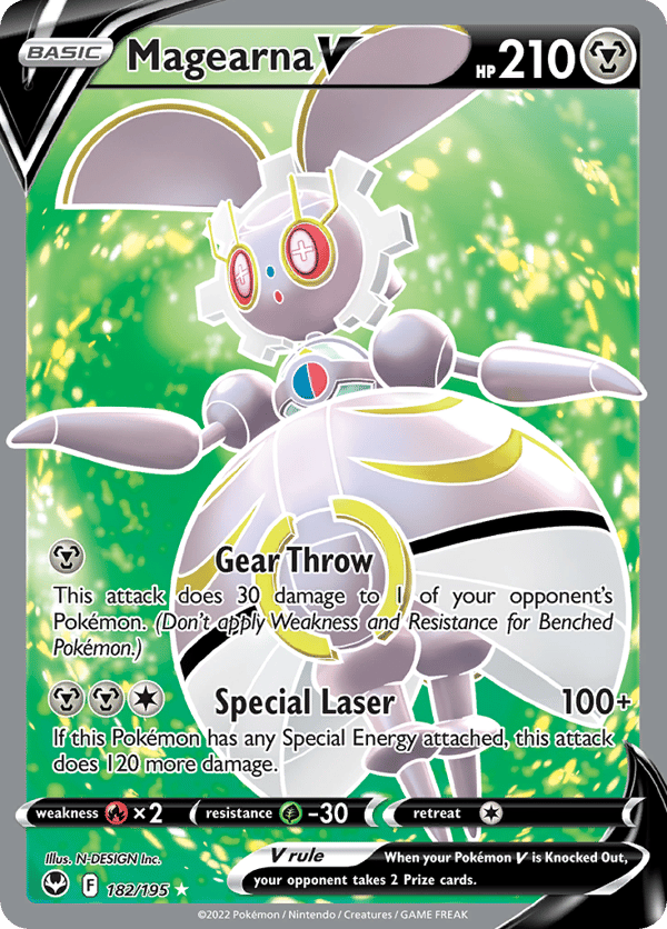 Magearna V – Rare Ultra – Silver Tempest