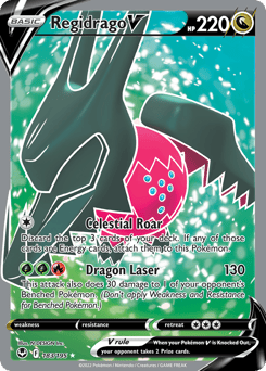Regidrago V – Rare Ultra – Silver Tempest