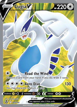 Lugia V – Rare Ultra – Silver Tempest