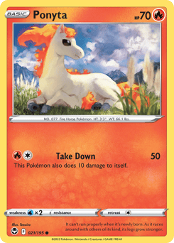 Ponyta – Common – Silver Tempest