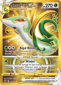 Serperior VSTAR – Rare Secret – Silver Tempest