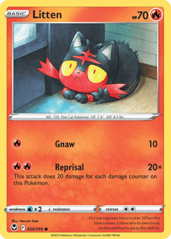 Litten – Common – Silver Tempest