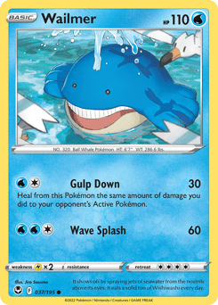 Wailmer – Common – Silver Tempest
