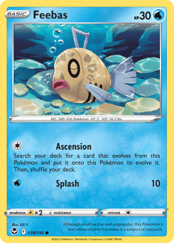 Feebas – Common – Silver Tempest