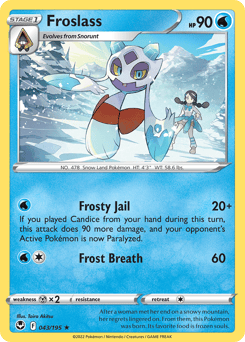 Froslass – Rare – Silver Tempest