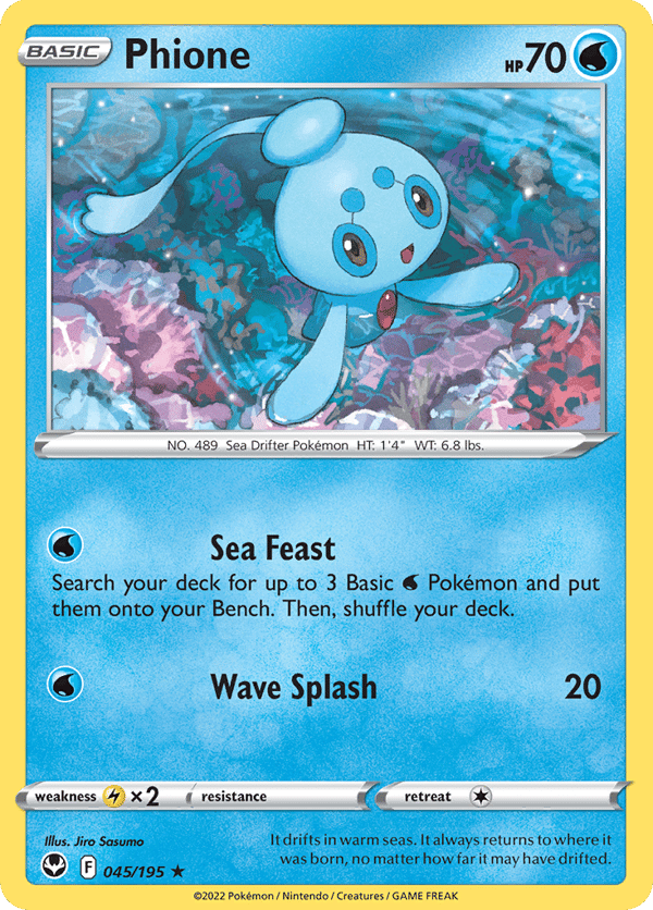 Phione – Rare – Silver Tempest