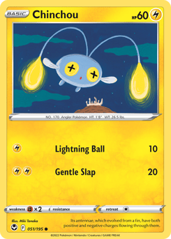 Chinchou – Common – Silver Tempest