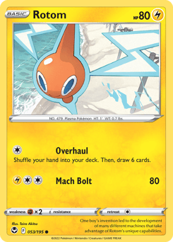 Rotom – Common – Silver Tempest