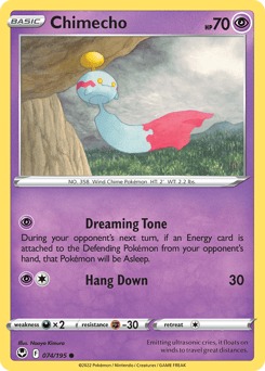 Chimecho – Common – Silver Tempest