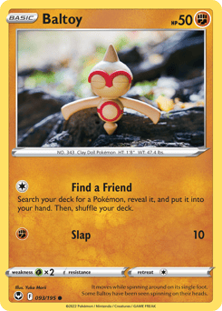 Baltoy – Common – Silver Tempest
