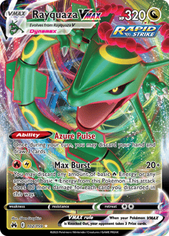 Rayquaza VMAX – Rare Holo VMAX – Crown Zenith