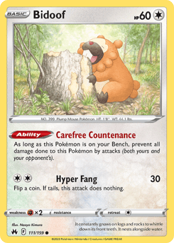Bidoof – Common