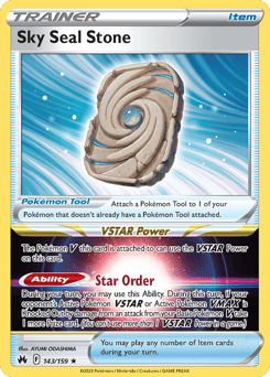Sky Seal Stone – Rare Holo