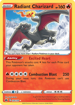 Radiant Charizard – Radiant Rare