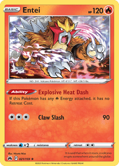 Entei – Rare Holo