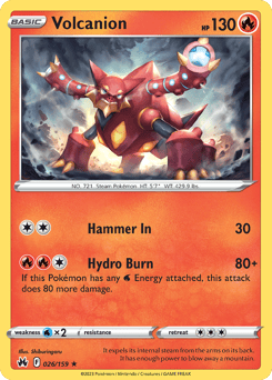 Volcanion – Rare Holo