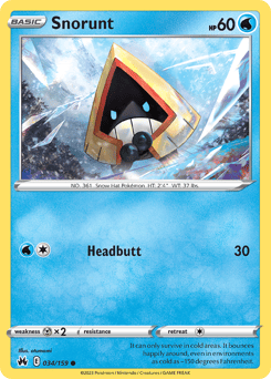 Snorunt – Common – Crown Zenith