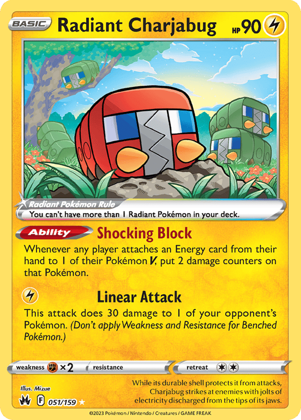 Radiant Charjabug – Crown Zenith