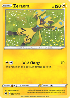 Zeraora – Rare