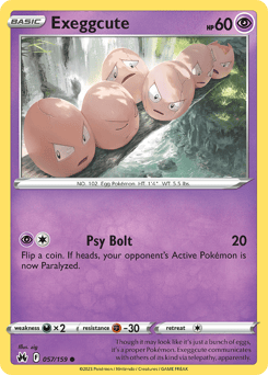 Exeggcute – Common – Crown Zenith