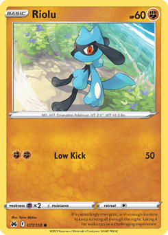 Riolu – Common