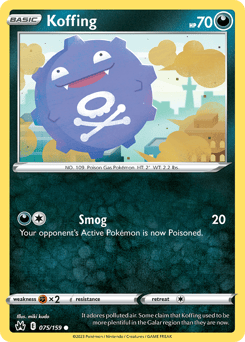 Koffing – Common – Crown Zenith