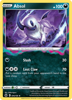 Absol – Rare Holo