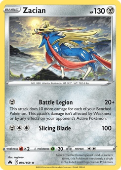 Zacian – Rare Holo