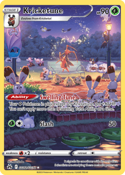 Kricketune – Trainer Gallery Rare Holo