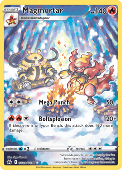 Magmortar – Trainer Gallery Rare Holo