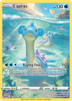 Lapras – Trainer Gallery Rare Holo