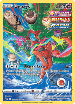 Deoxys – Trainer Gallery Rare Holo