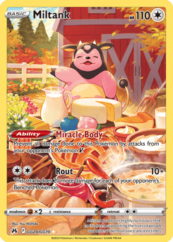 Miltank – Trainer Gallery Rare Holo