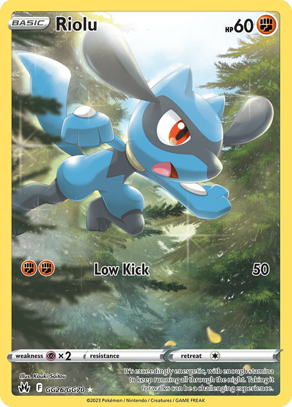 Riolu – Crown Zenith Galarian Gallery