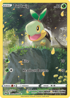 Turtwig – Trainer Gallery Rare Holo